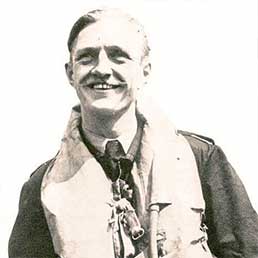 F/Lt Geoffrey 'Sammy' Allard DFC DFM, the pride of 85 Sqn.
