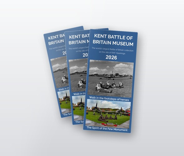 Cover of the Kent Battle of Britain Museum brochure