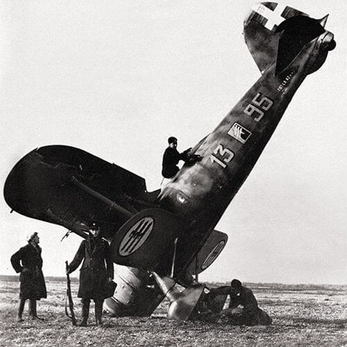 Regia Aeronautica's  Fiat Falco was just one of the some 150 Italian warplanes to take part in the Battle of Britain.