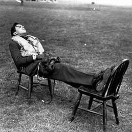 Resting while you can.