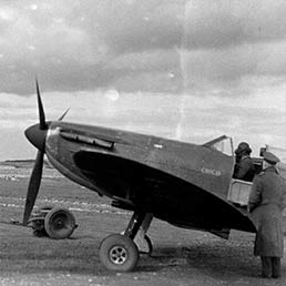 Spitfire on standby.